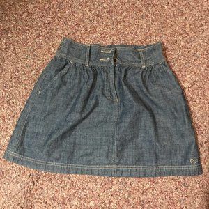 Jean Skirt with Pockets